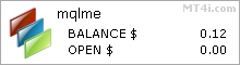 MQL.me FX Forex Trading Robot - Live Account Trading Results Using EURUSD Currency Pair