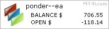Ponder FX Bot - Live Account Trading Results Using EURUSD And GBPUSD Currency Pairs