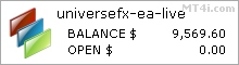 UniverseFX Forex Trading Bot - Live Account Trading Results Using EURUSD And GBPUSD Currency Pairs - Added 2016