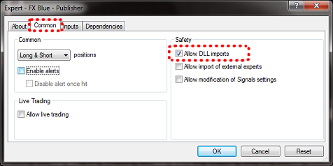 Fx Blue Publisher Ea For Mt4 User Guide - 